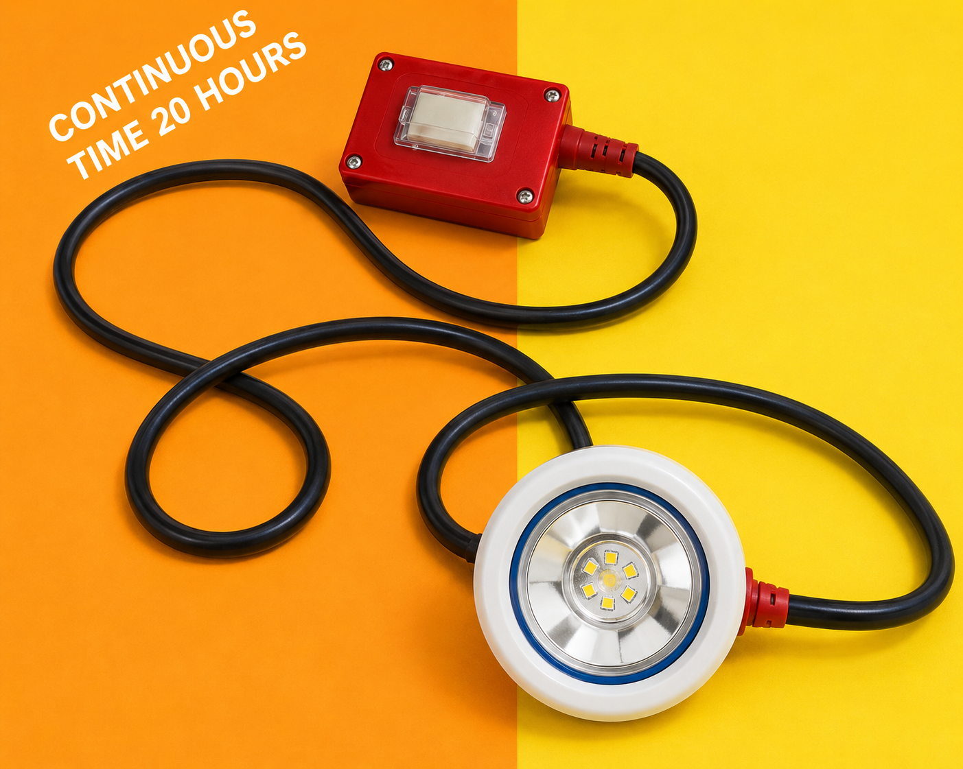 PORTABLE MINERS' CAP LAMP WITH LI-ION BATTERY (SG - III A1+)"